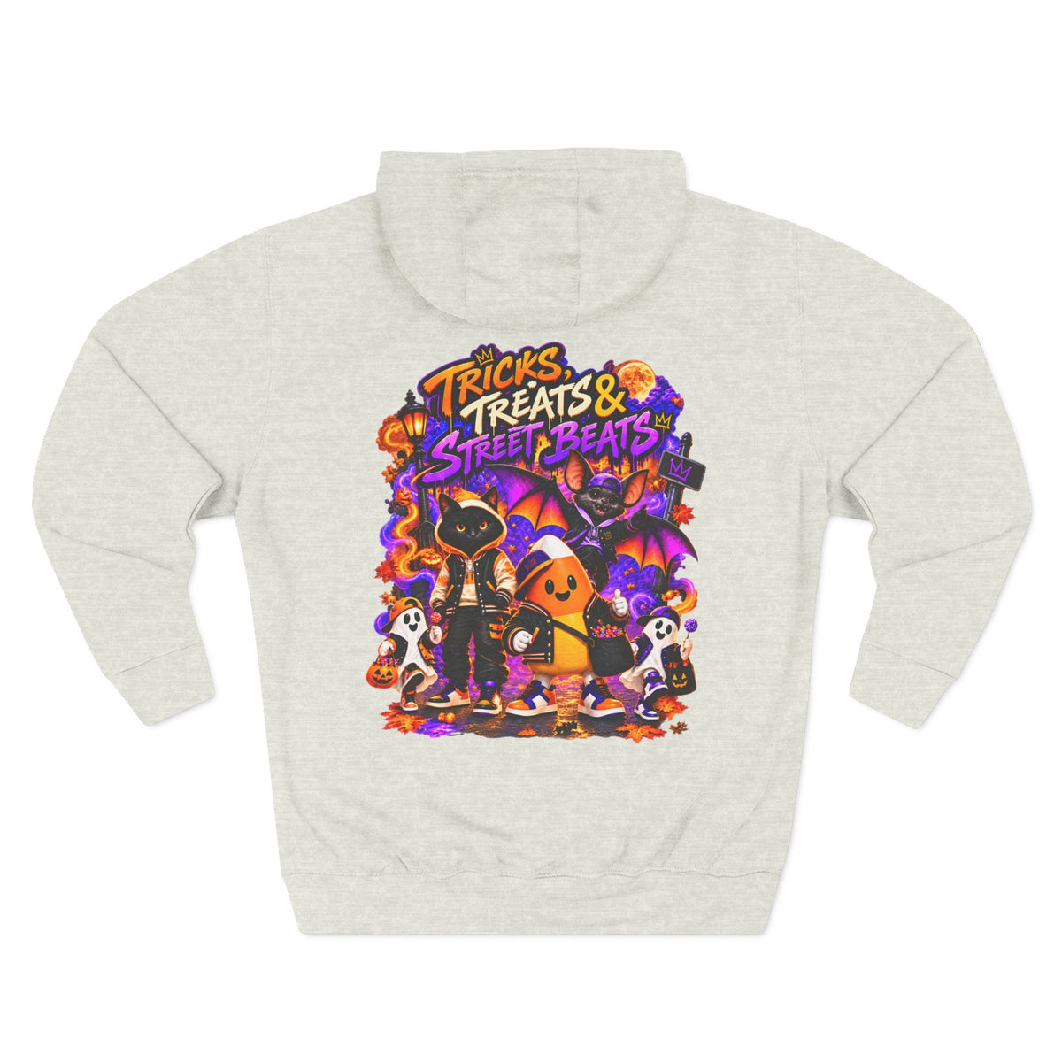 Tricks, Treats & Street Beats — Midnight Trick-or-Treat Crew Halloween Hoodie | Adult Unisex