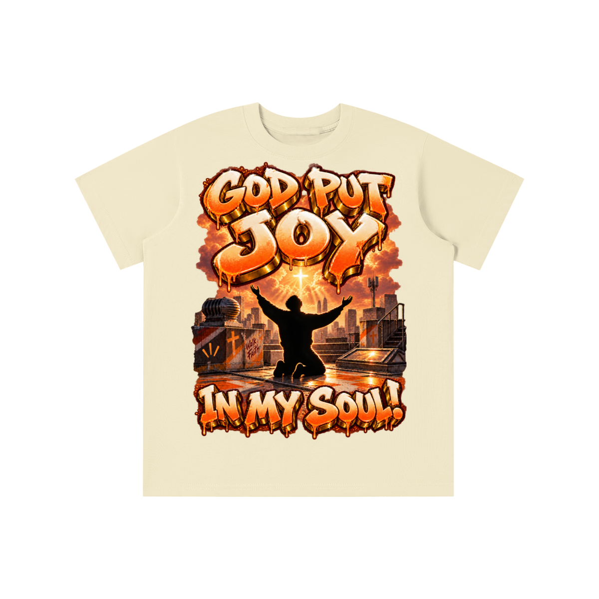 Walk by Faith™ God Put Joy in My Soul Graphic T-Shirt - Youth Unisex Tee