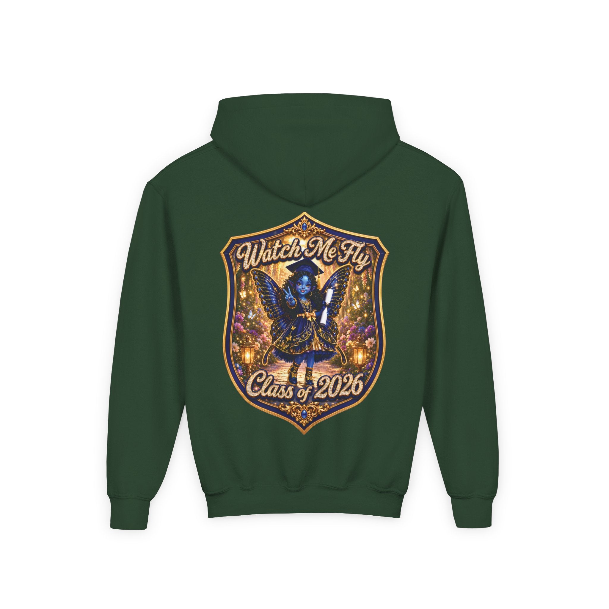 Little Aurelia Unisex  Youth Hoodie — Watch Me Fly