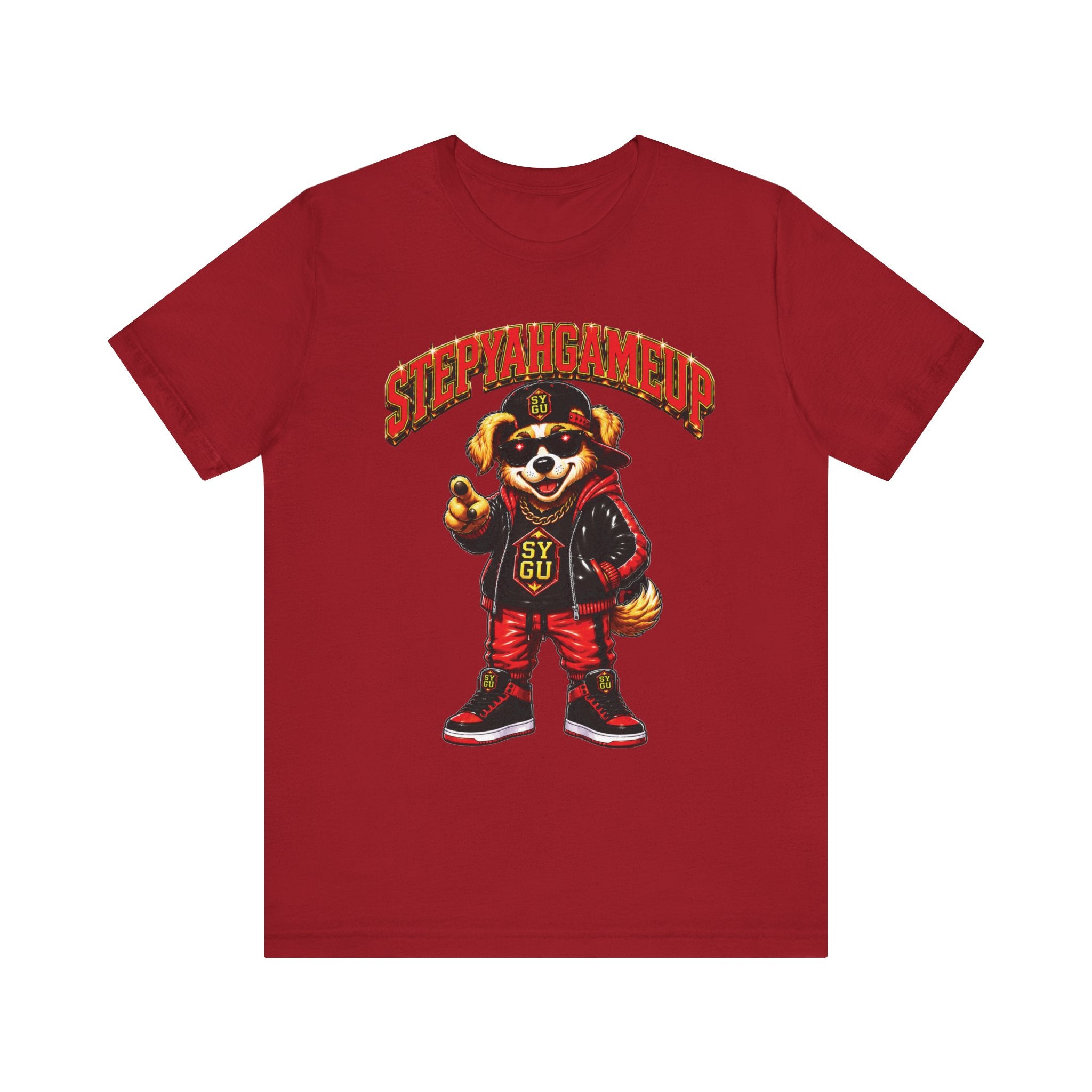 StepYahGameUp — SYGU Dog | Red Edition | Unisex Tee