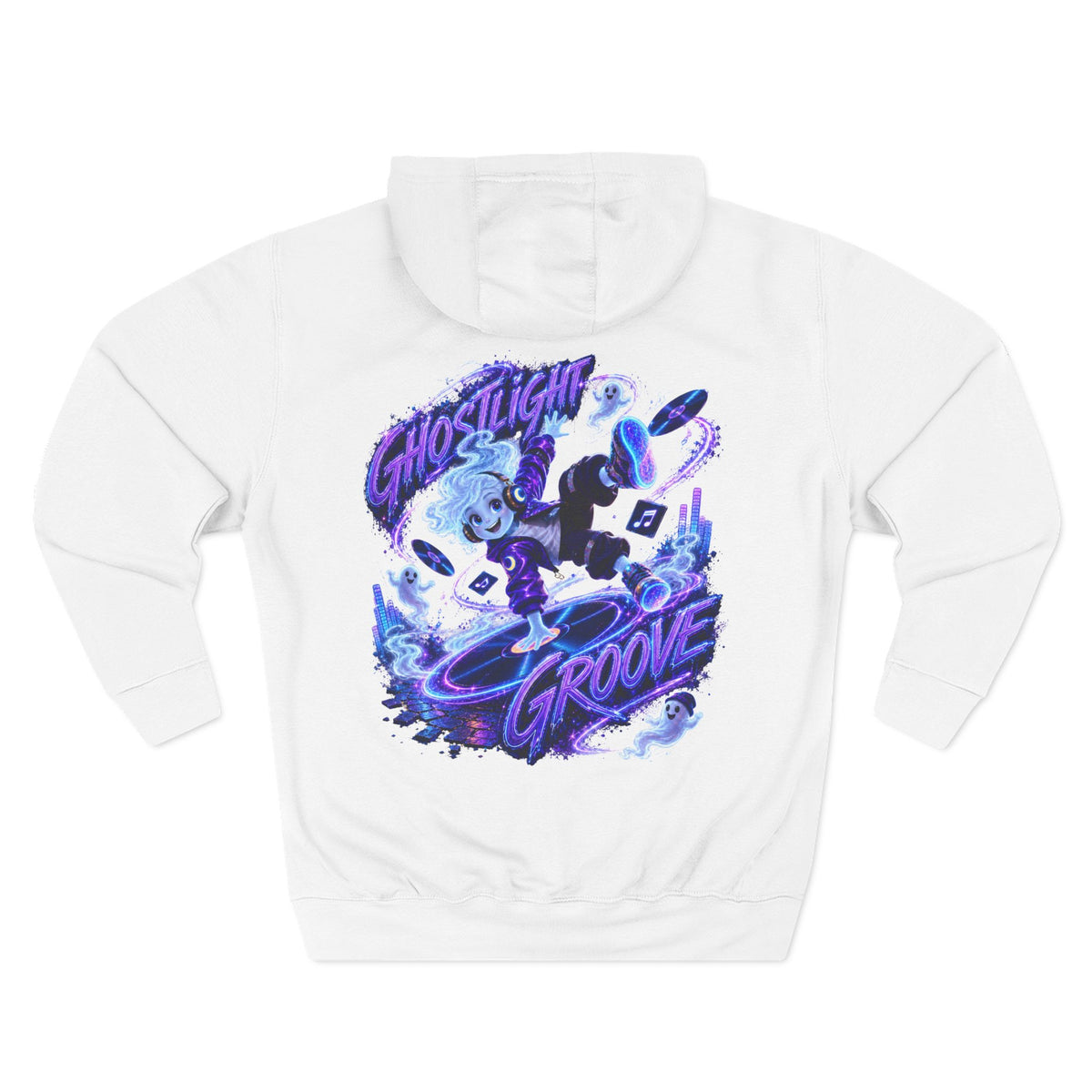 Drop That Ghostly Beat — Ghostlight Groove Halloween Hoodie | Adult Unisex