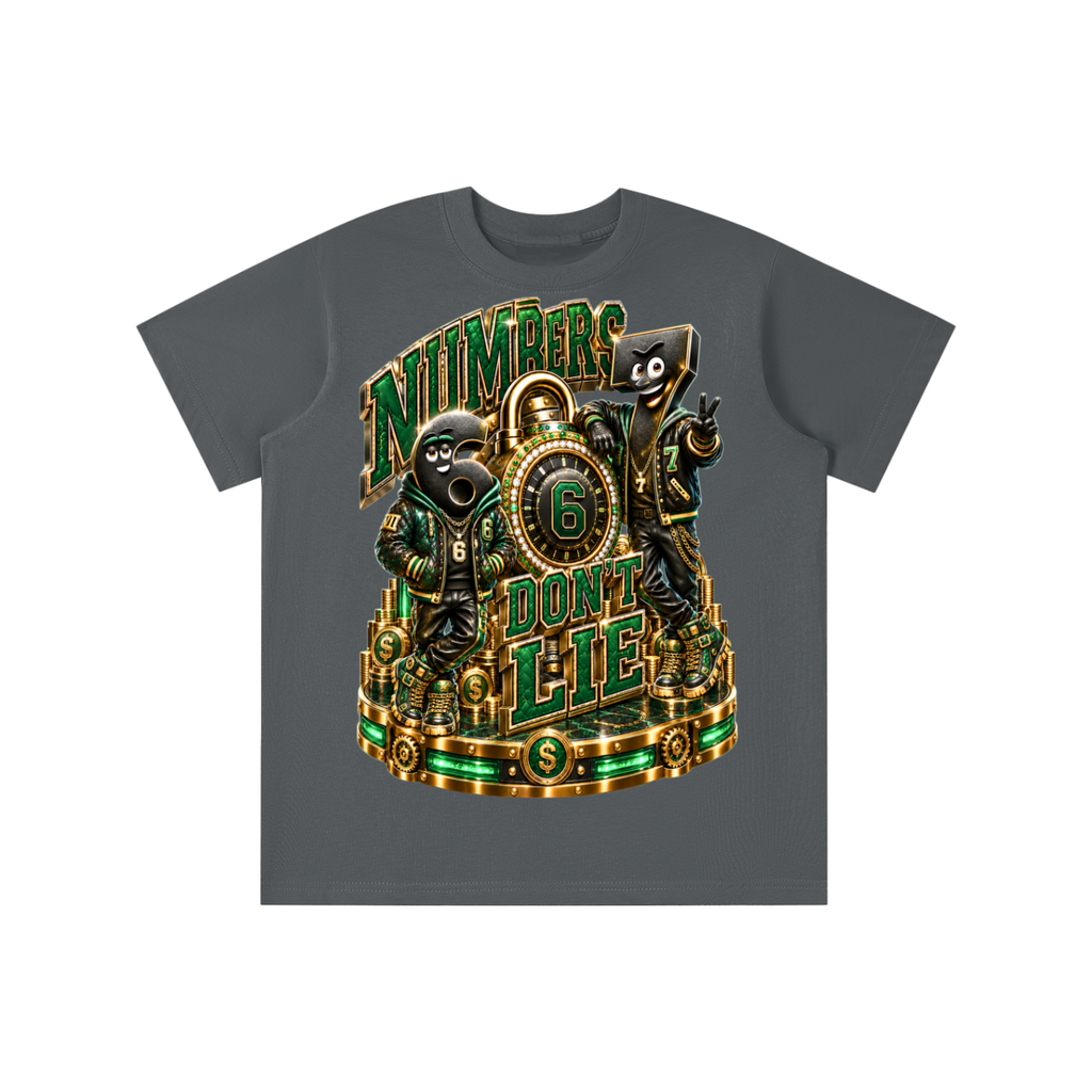 6-7 Street Mode™ Numbers Don’t Lie Graphic T-Shirt - Youth Unisex Tee