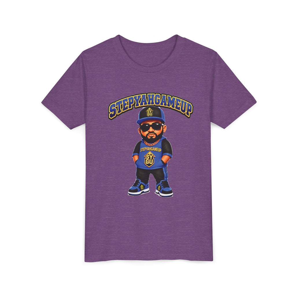 StepYahGameUp — Stumble Step | Hands In Pockets | Unisex Youth Tee