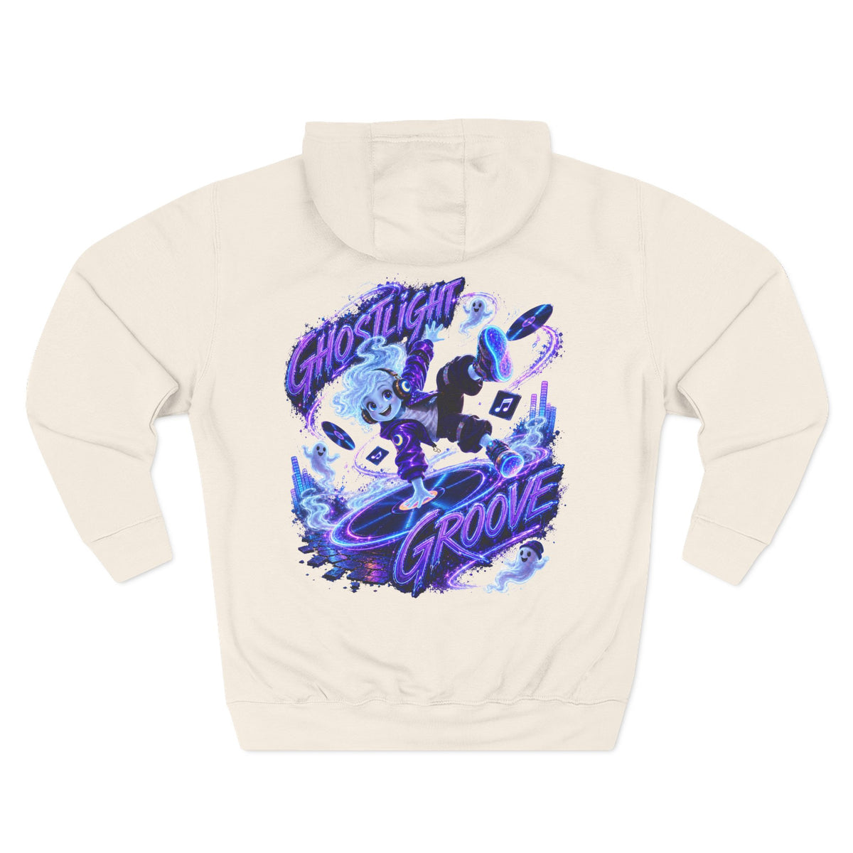 Drop That Ghostly Beat — Ghostlight Groove Halloween Hoodie | Adult Unisex