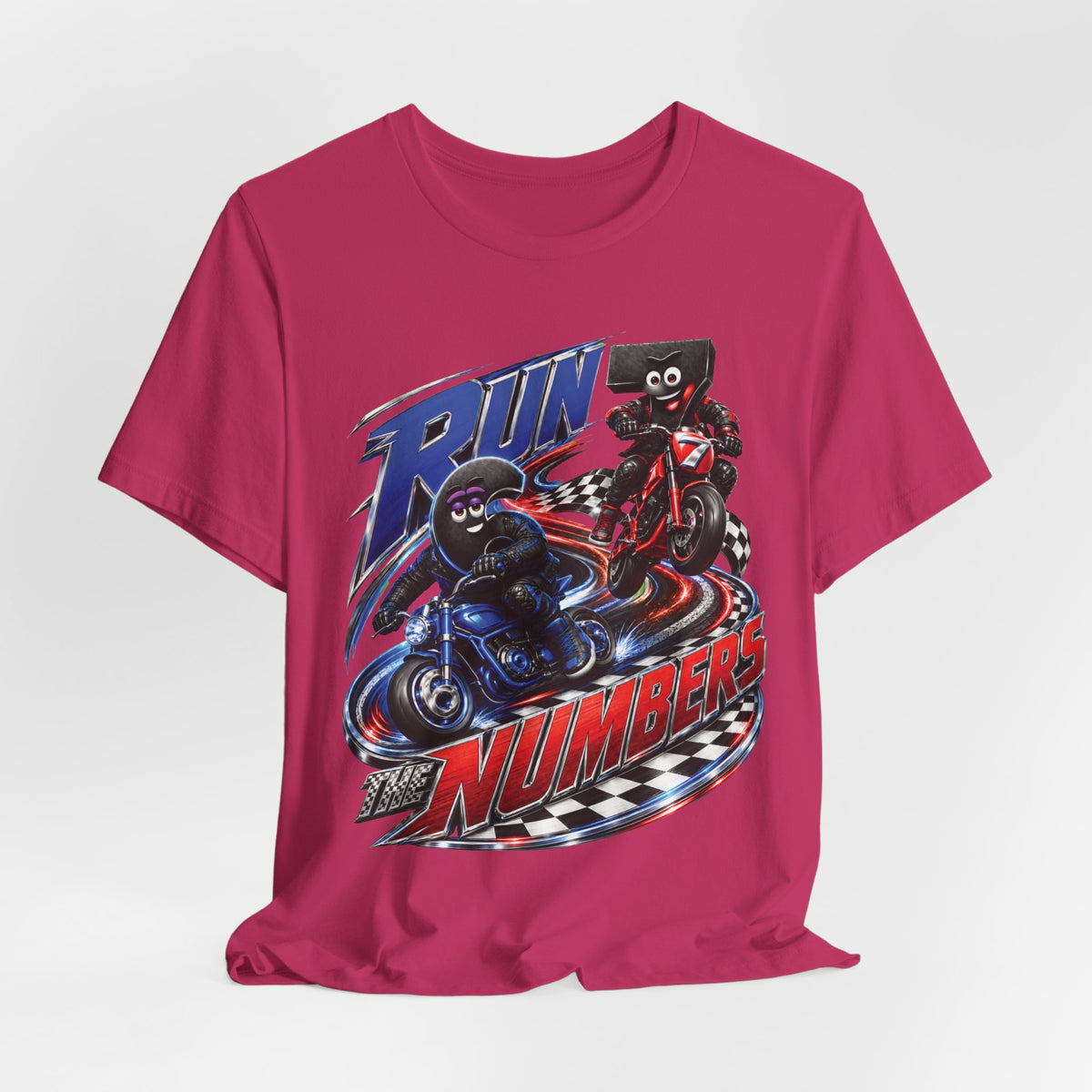 Title: 6-7: Run the Numbers | Adult Unisex Tee