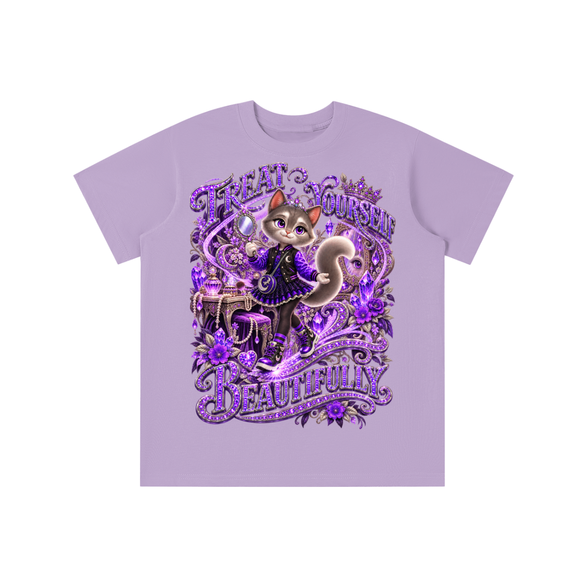Lil Fantasy Legends™ Treat Yourself Beautifully Graphic T-Shirt - Youth Unisex Tee