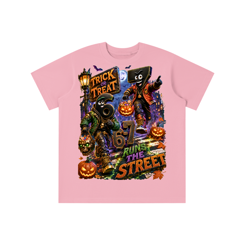 6-7 Street Mode™ Halloween Graphic T-Shirt - 6-7 Runs the Street - Youth Unisex Tee
