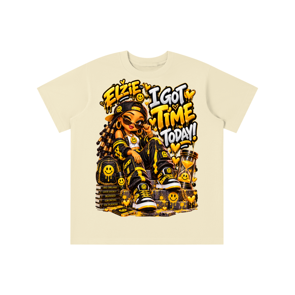 Own Your Vibe™ Elzie™ I Got Time Today! Graphic T-Shirt - Youth Unisex Tee