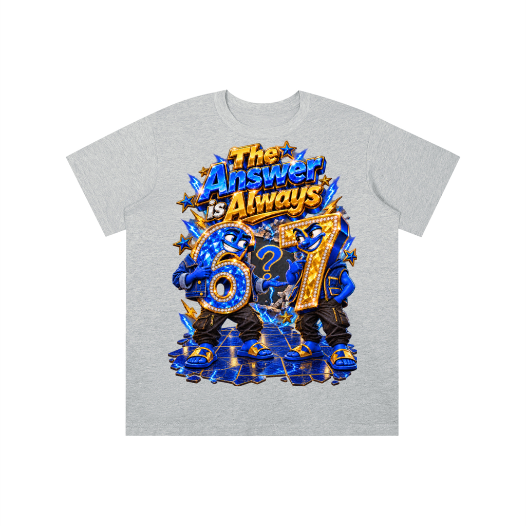 6-7 Street Mode™ The Answer Is Always 6-7 Graphic T-Shirt - Youth Unisex Tee