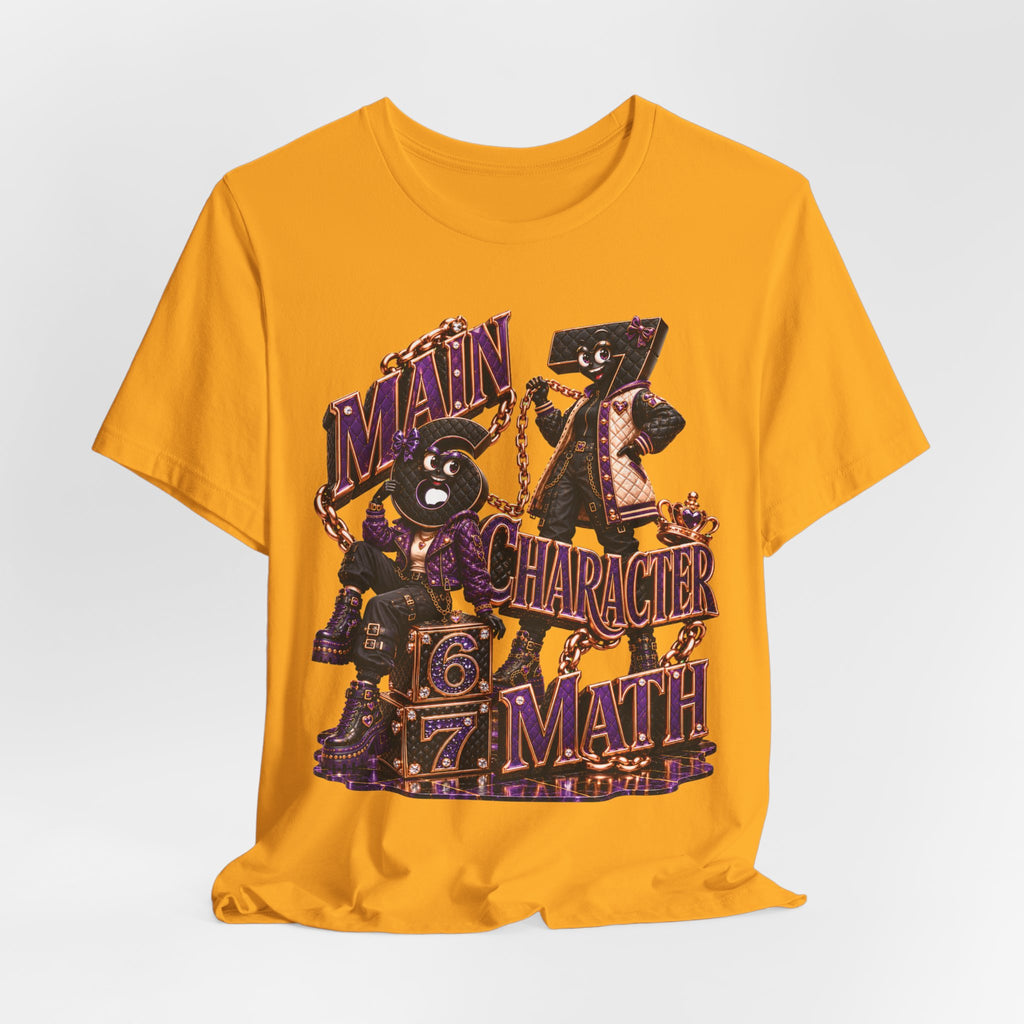 6-7: Main Character Math | Adult Unisex Tee