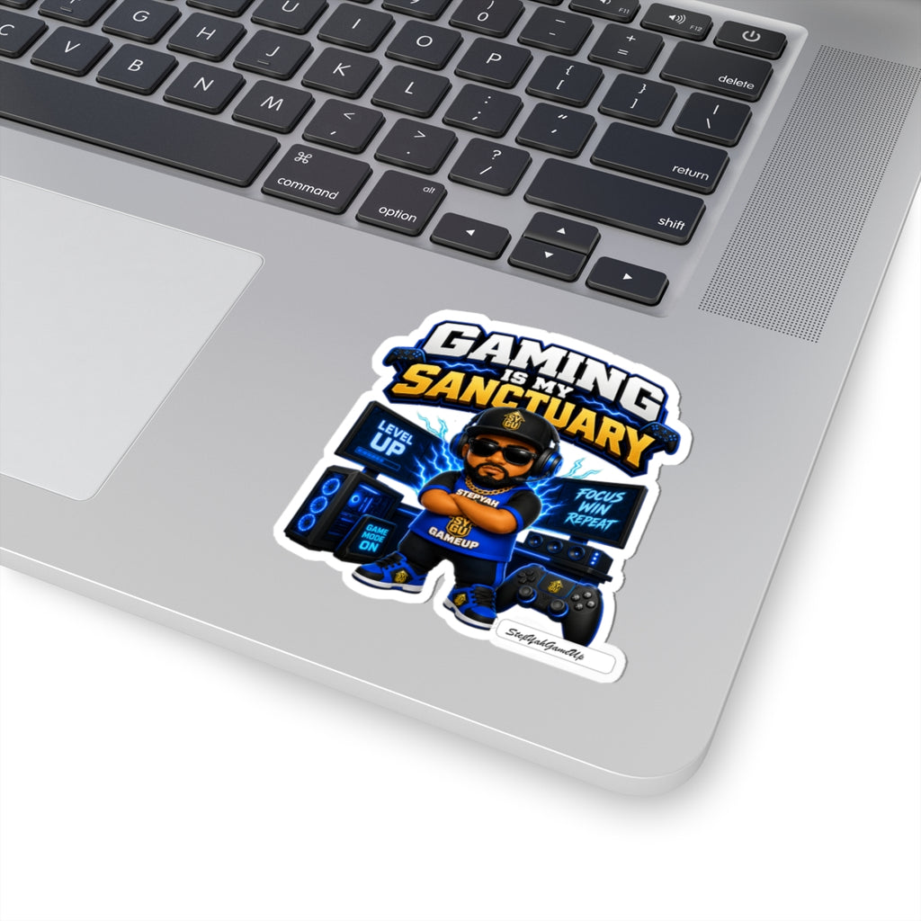 🎮 Gaming Is My Sanctuary | Kiss-Cut Sticker