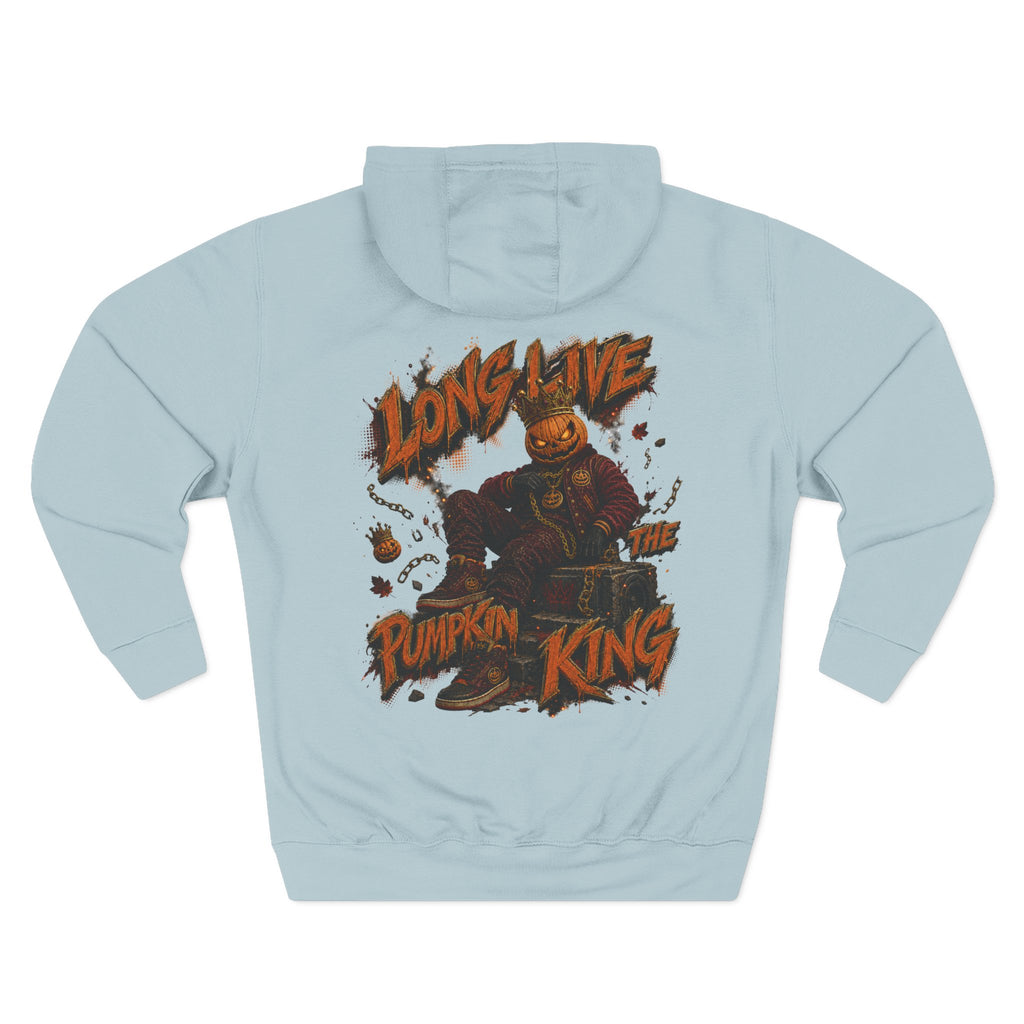 Long Live the Pumpkin King — Pumpkin Street Royalty Halloween Hoodie | Adult Unisex