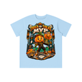 Halloween Pumpkin Sports Graphic T-Shirt - Trick-or-Treat MVP - Youth Unisex Tee