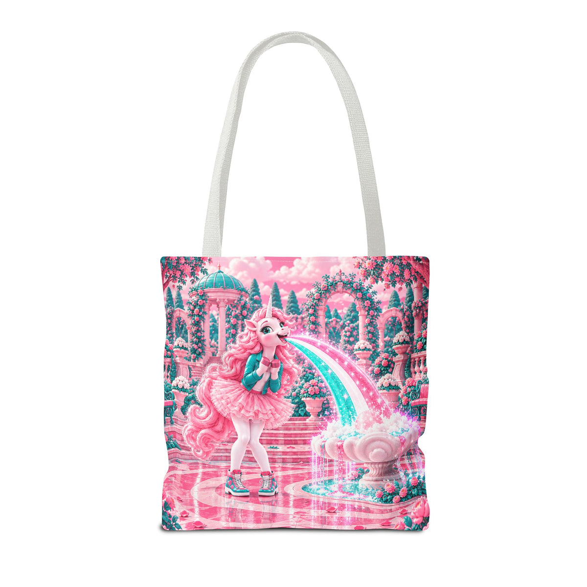 Umyrica Magical Collection™ Rainbow Wishes Unicorn Tote Bag - Everyday Carryall
