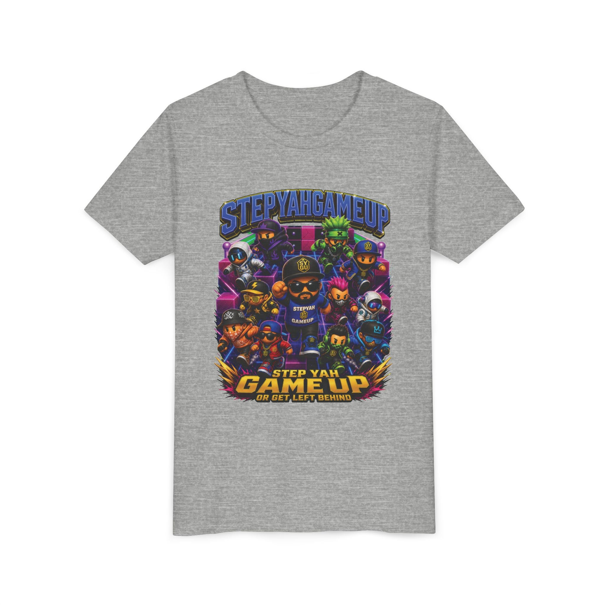Step Yah Game Up Or Get Left Behind | Unisex Youth Tee