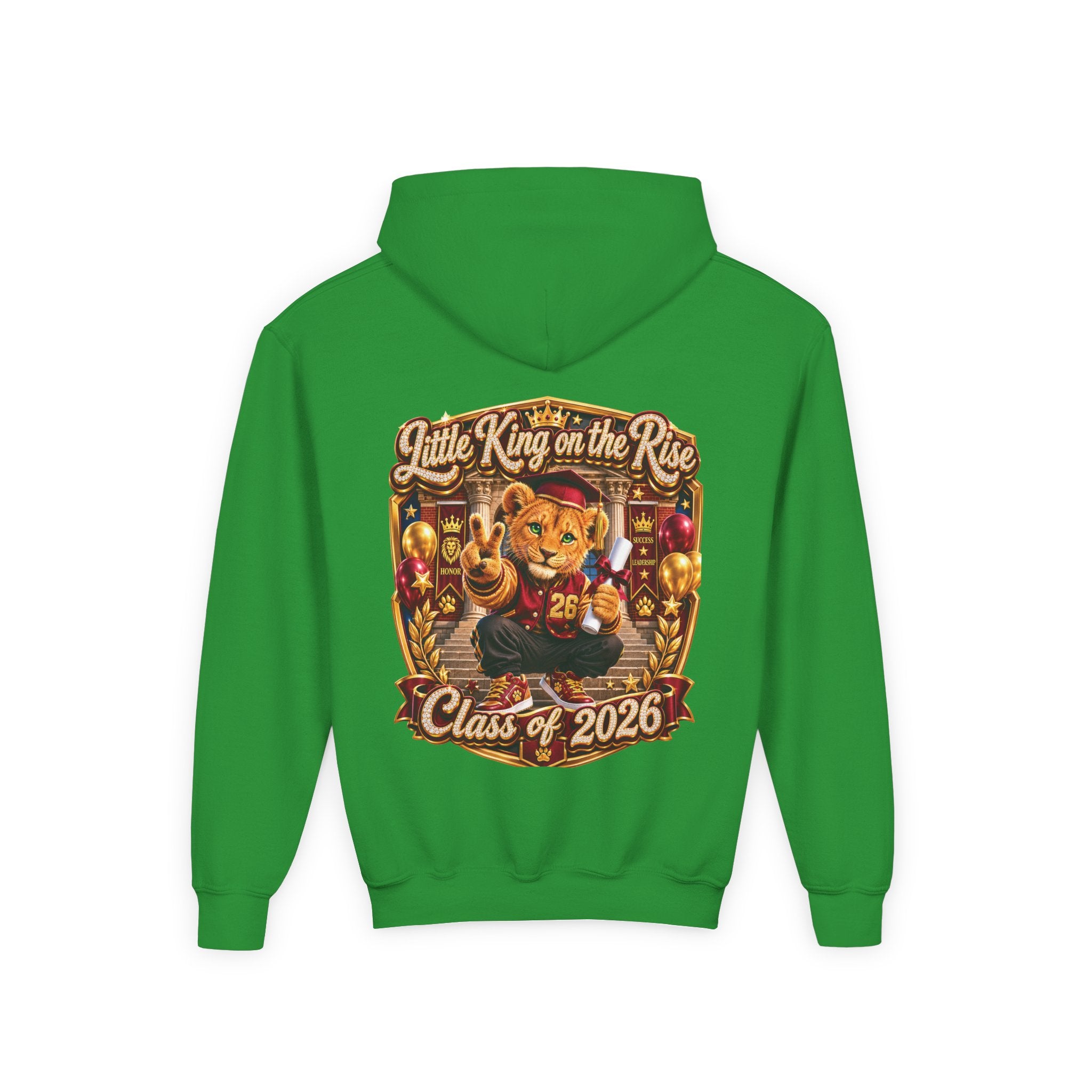 Little King Miko Unisex   Youth Hoodie — Little King on the Rise