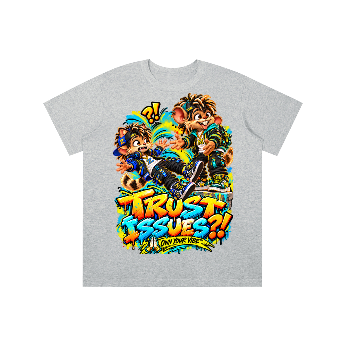 Own Your Vibe™ Trust Issues?! Graphic T-Shirt - Youth Unisex Tee