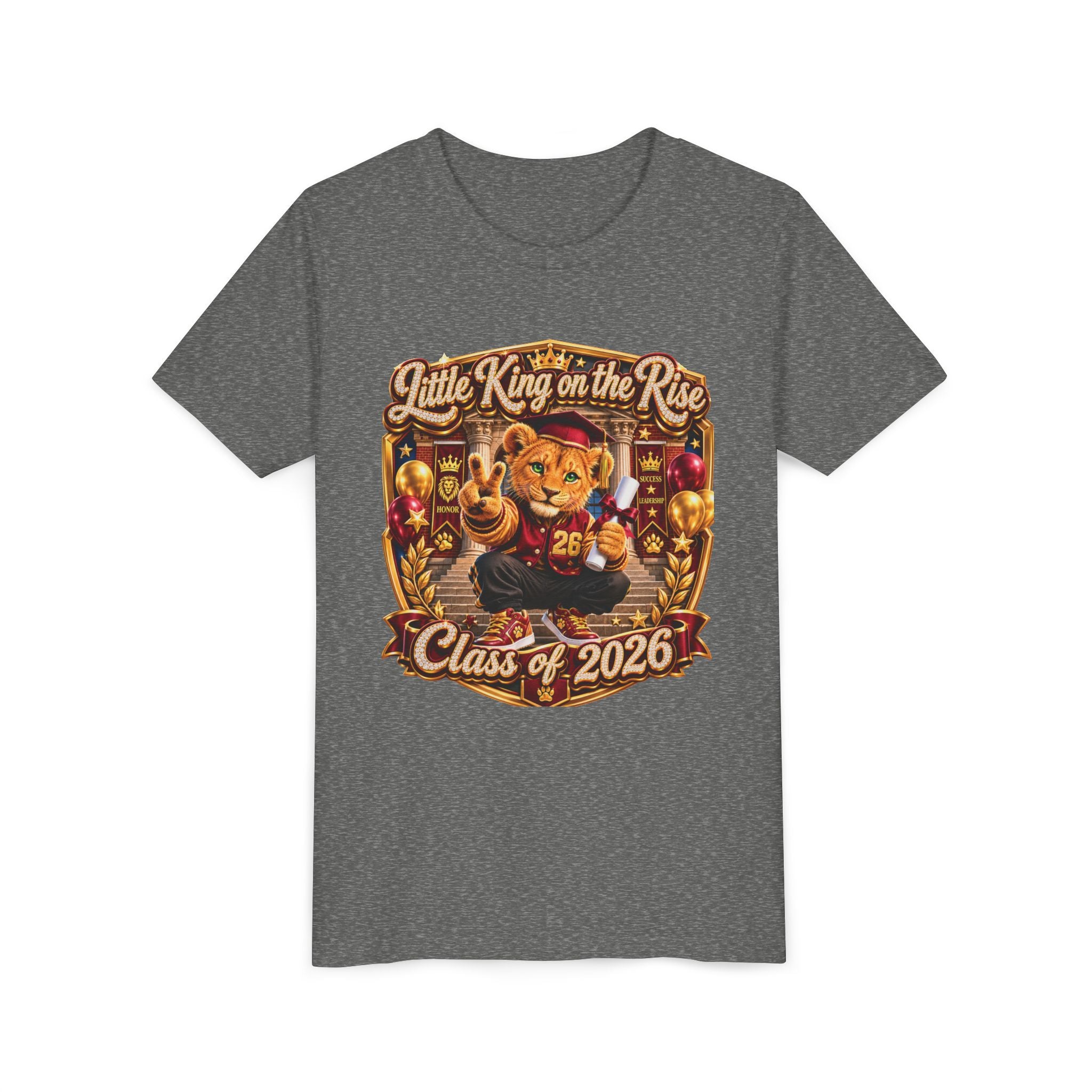 Little King Miko Unisex   Youth Tee — Little King on the Rise