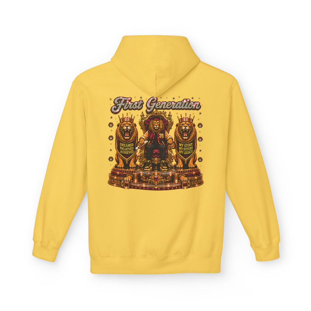 The King Miko Unisex   Hoodie — Class of 2026 | First Generation Graduate