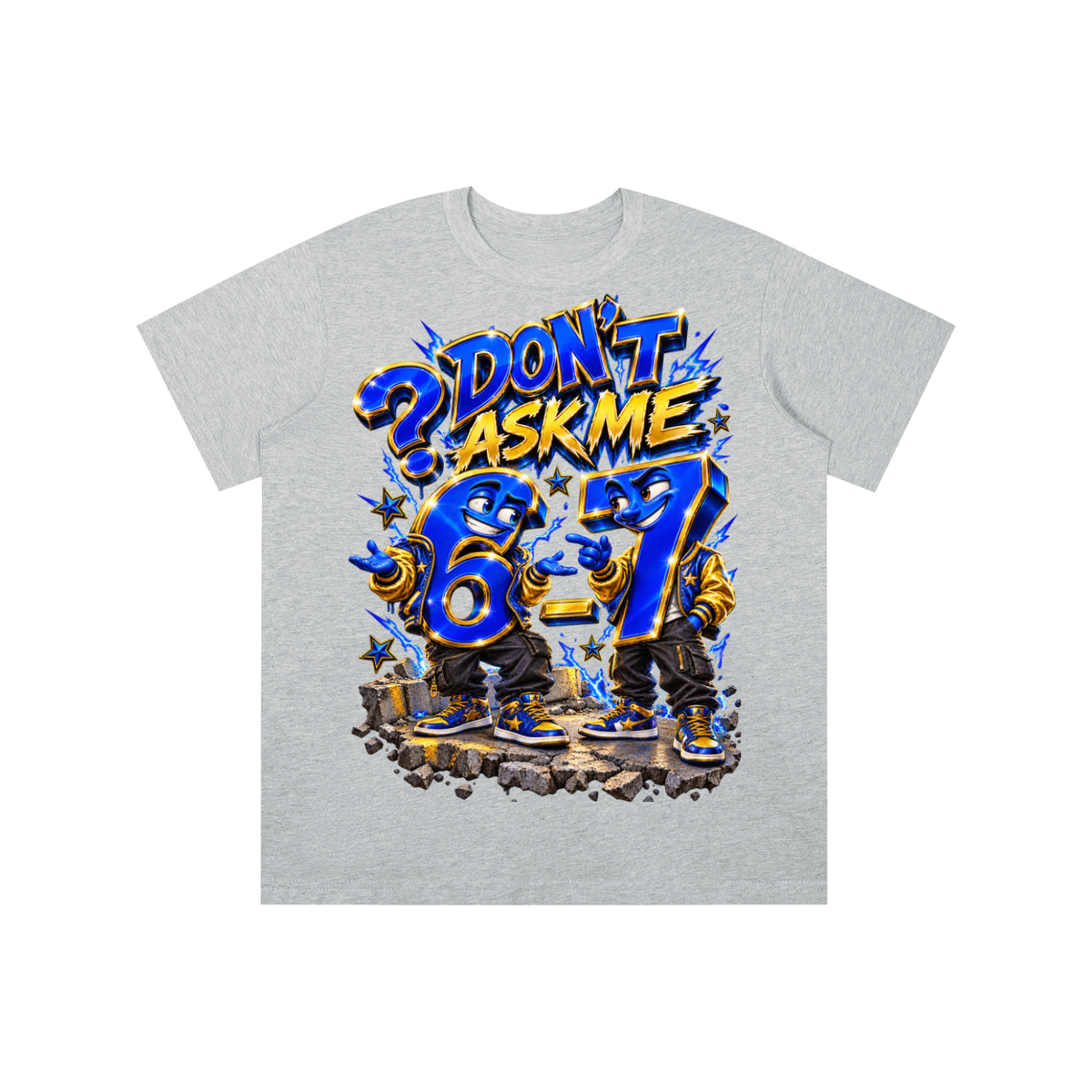 6-7 Street Mode™ Don’t Ask Me Graphic T-Shirt - Youth Unisex Tee
