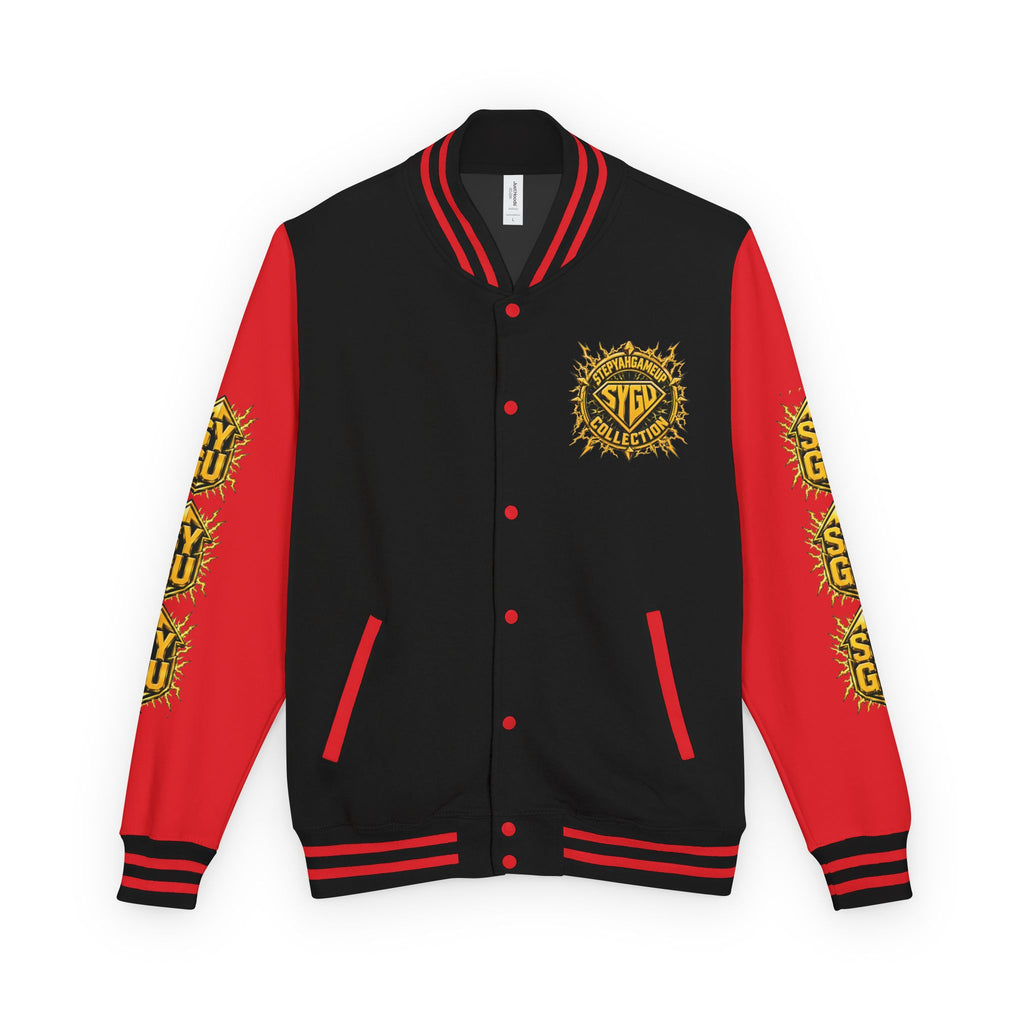 StepYahGameUp — Game On!!!! | Unisex Letterman Jacket