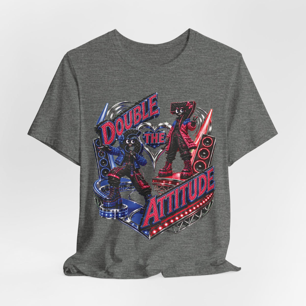 6-7: Double the Attitude | Adult Unisex Tee