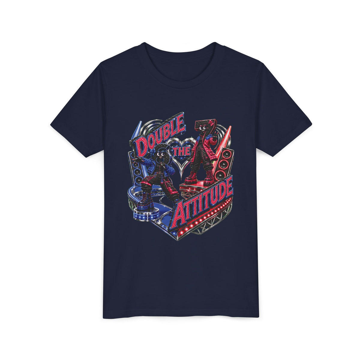 6-7: Double the Attitude | Youth Unisex Tee