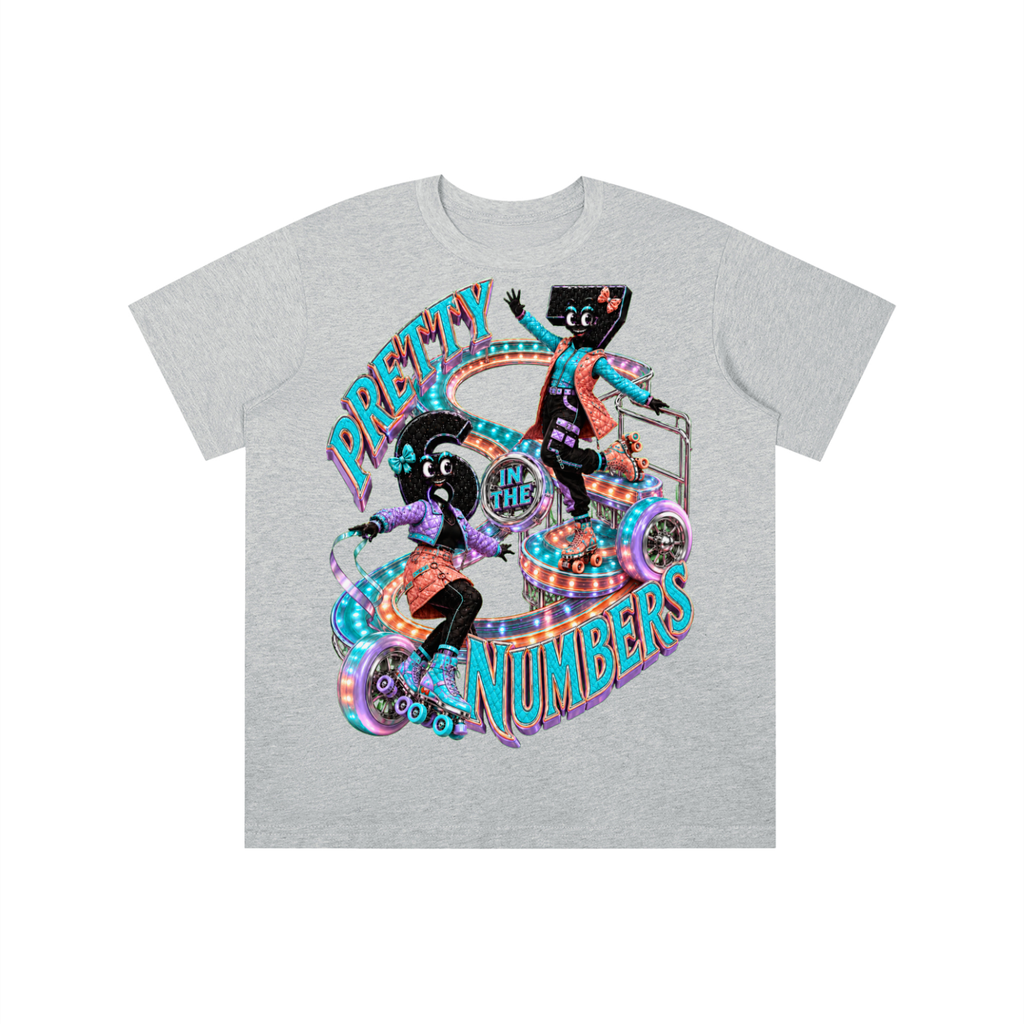 6-7 Street Mode™ Pretty in the Numbers Graphic T-Shirt - Youth Unisex Tee