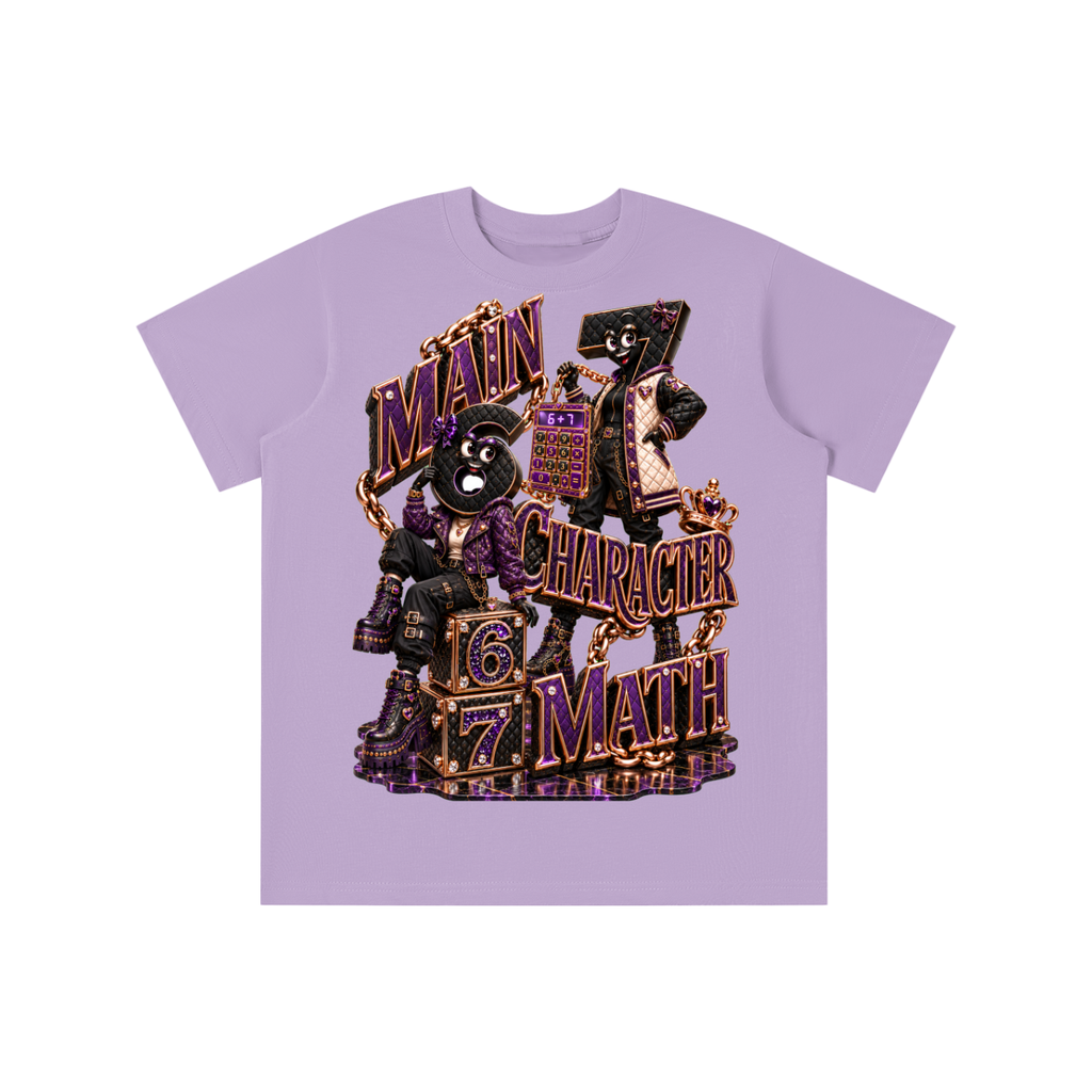 6-7 Street Mode™ Main Character Math Graphic T-Shirt - Youth Unisex Tee