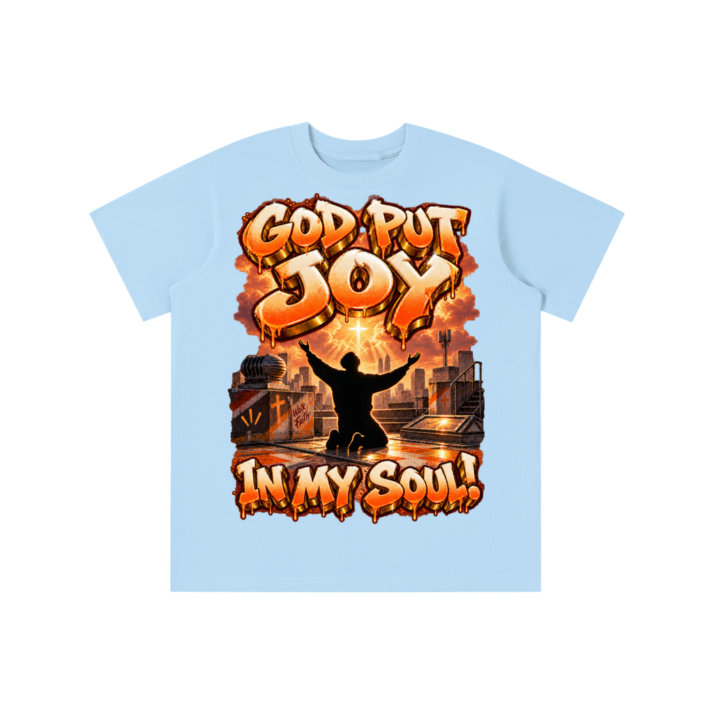 Walk by Faith™ God Put Joy in My Soul Graphic T-Shirt - Youth Unisex Tee