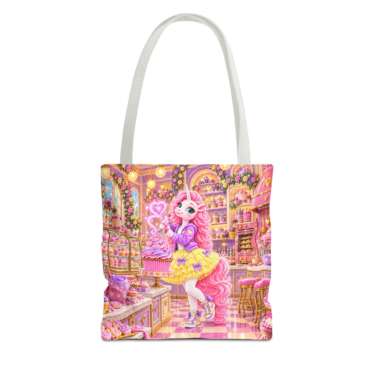Umyrica Magical Collection™ Sweet Little Magic Unicorn Tote Bag - Everyday Carryall