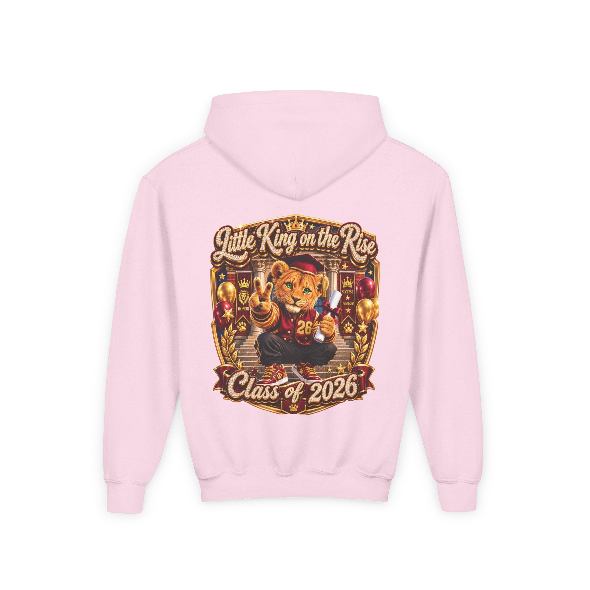 Little King Miko Unisex   Youth Hoodie — Little King on the Rise