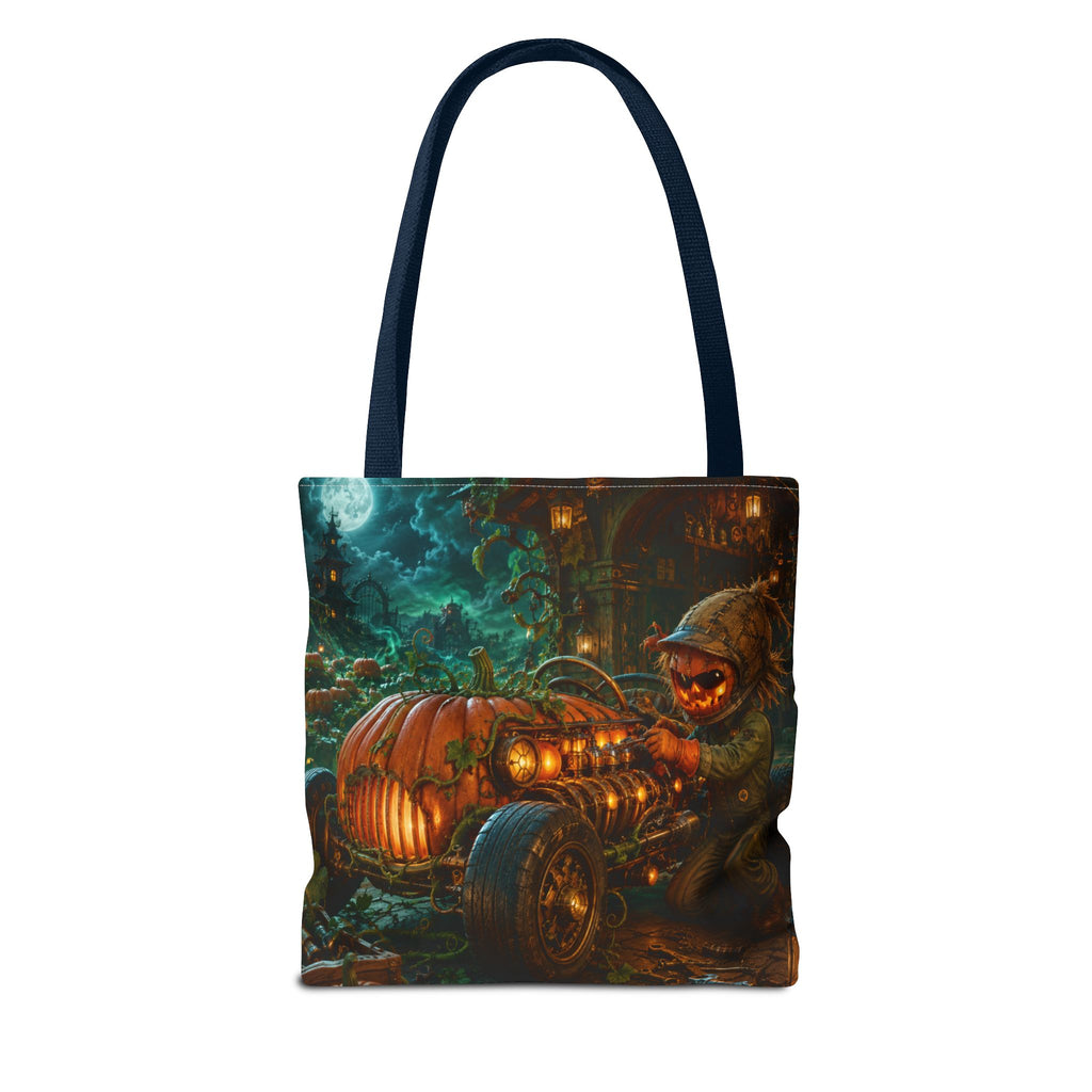 Halloween Tote Bag — Pumpkin Patch Mechanic