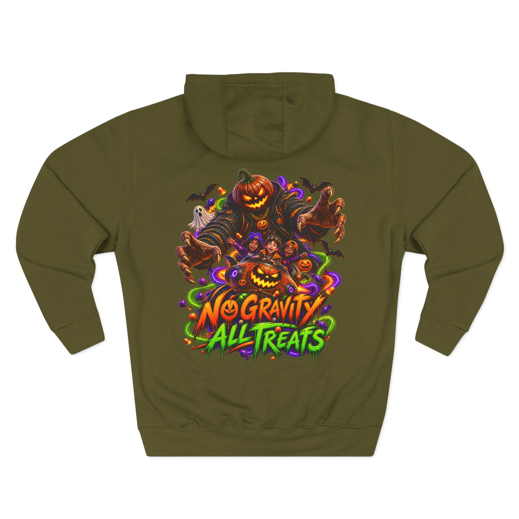 "Galaxy of Treats — Trick or Treat Galaxy Halloween Hoodie | Adult Unisex"