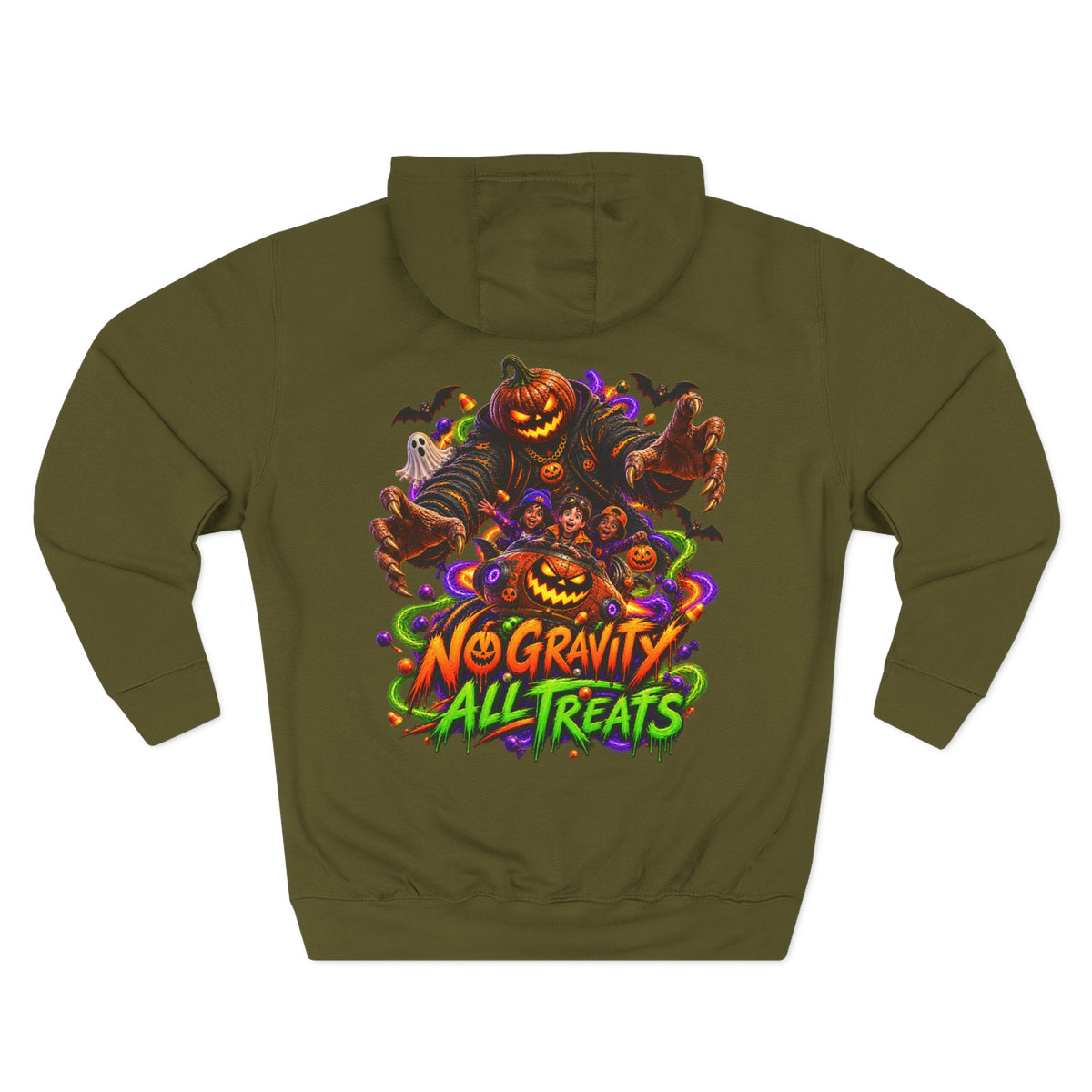 "Galaxy of Treats — Trick or Treat Galaxy Halloween Hoodie | Adult Unisex"