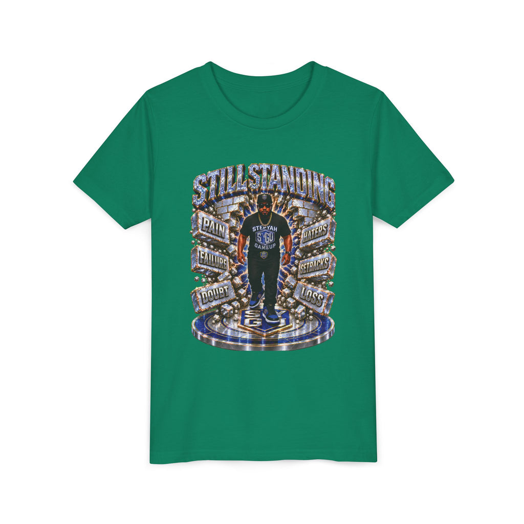 StepYahGameUp — Still Standing | Youth Tee