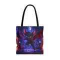 Halloween Trick or Treat Tote Bag - Midnight Bat Arcade - Kids Candy Bag