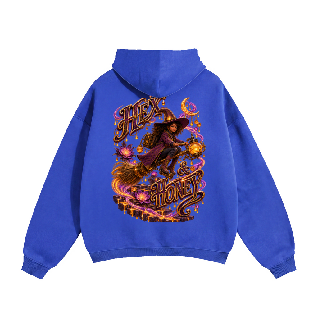 Halloween Hex & Honey Front Back Graphic Hoodie - A Little Hex Appeal - Unisex