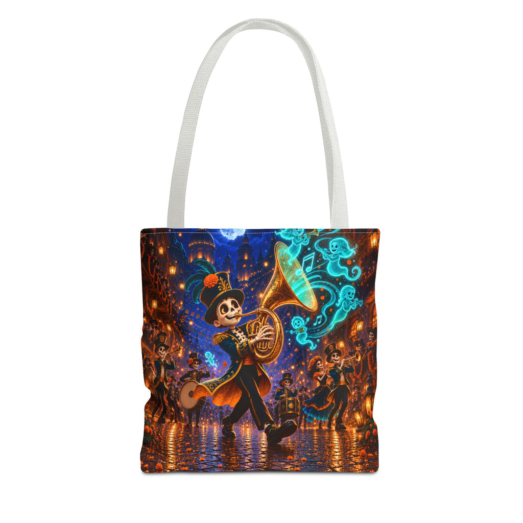 Halloween Tote Bag — Skeleton Brass Parade