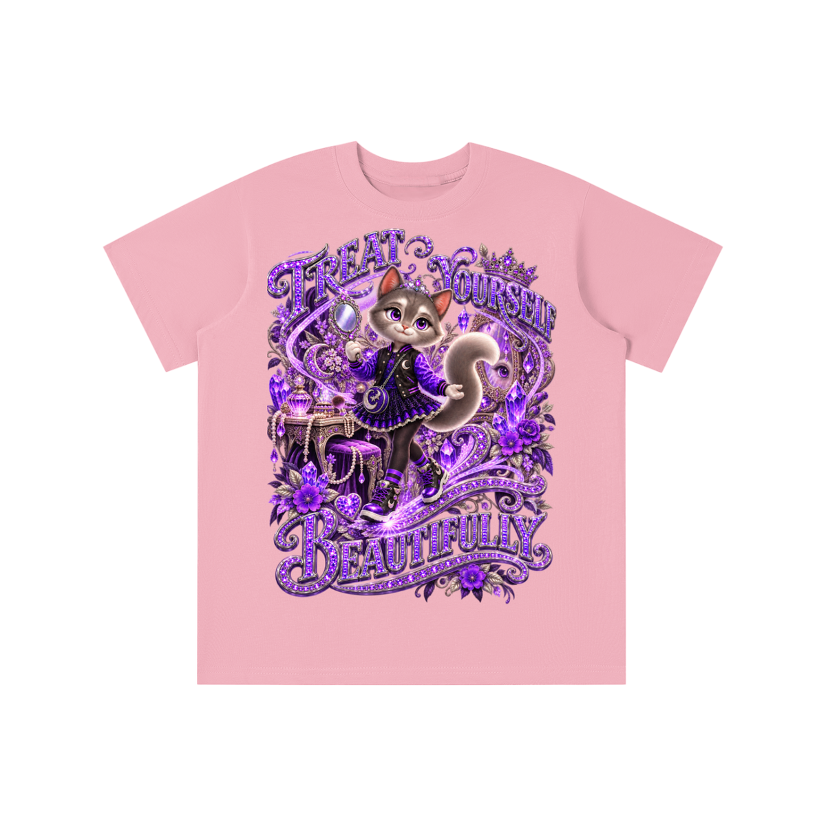 Lil Fantasy Legends™ Treat Yourself Beautifully Graphic T-Shirt - Youth Unisex Tee