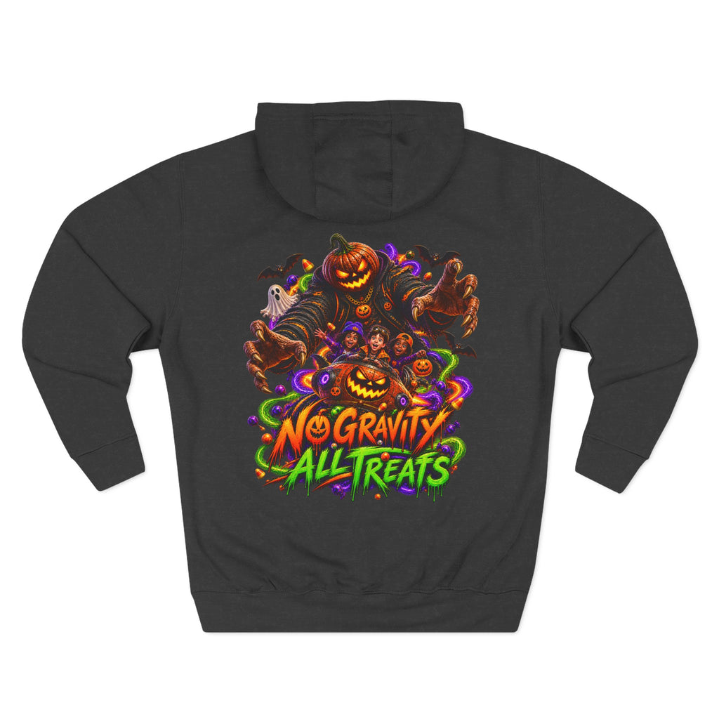 "Galaxy of Treats — Trick or Treat Galaxy Halloween Hoodie | Adult Unisex"