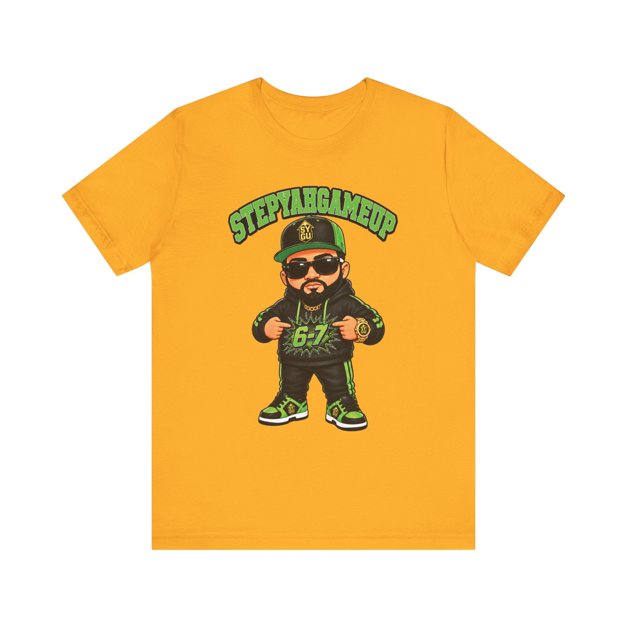 StepYahGameUp — Stumble Step 6-7 | Green Edition | Unisex Tee
