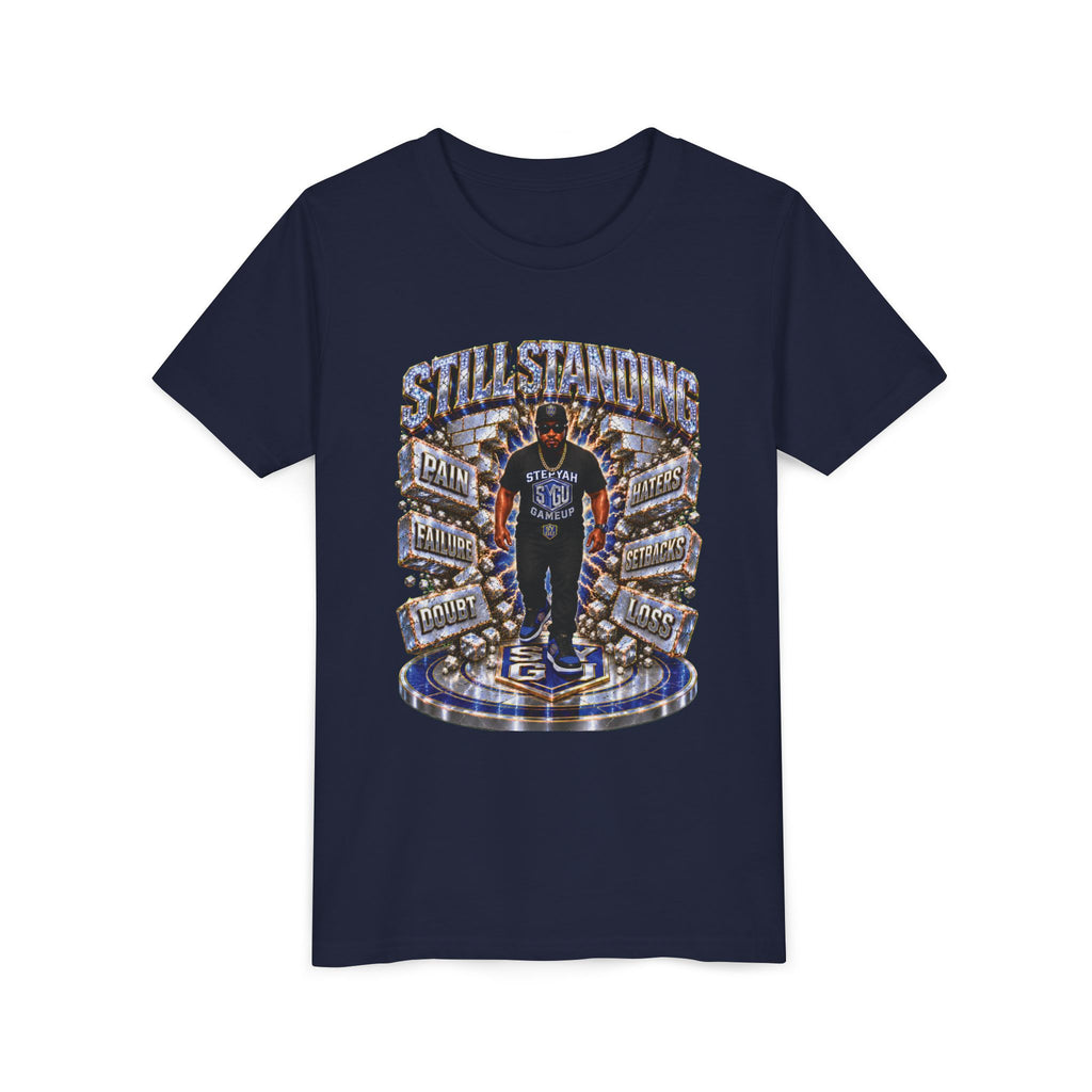 StepYahGameUp — Still Standing | Youth Tee