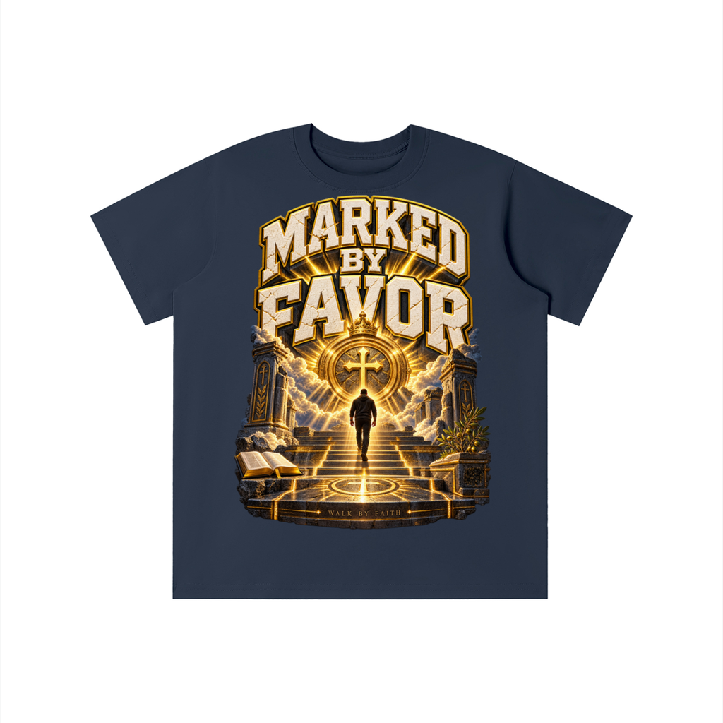 Walk by Faith™ Marked by Favor Graphic T-Shirt - Youth Unisex Tee