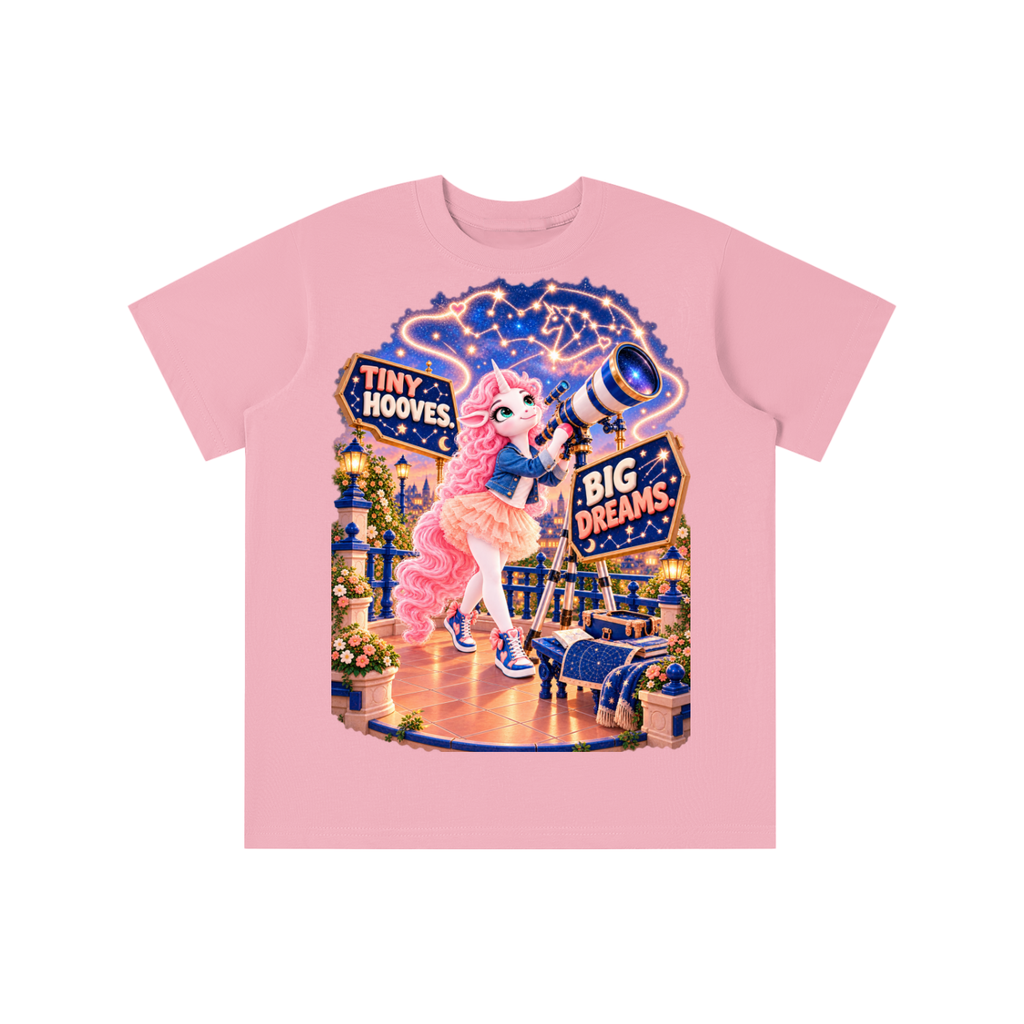 Umyrica Magical Collection™ Tiny Hooves Big Dreams Graphic T-Shirt - Youth Unisex Tee