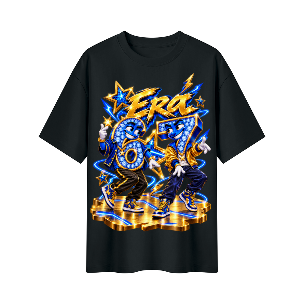 6-7 Street Mode™ Zero 6-7 Oversized Graphic T-Shirt - Unisex