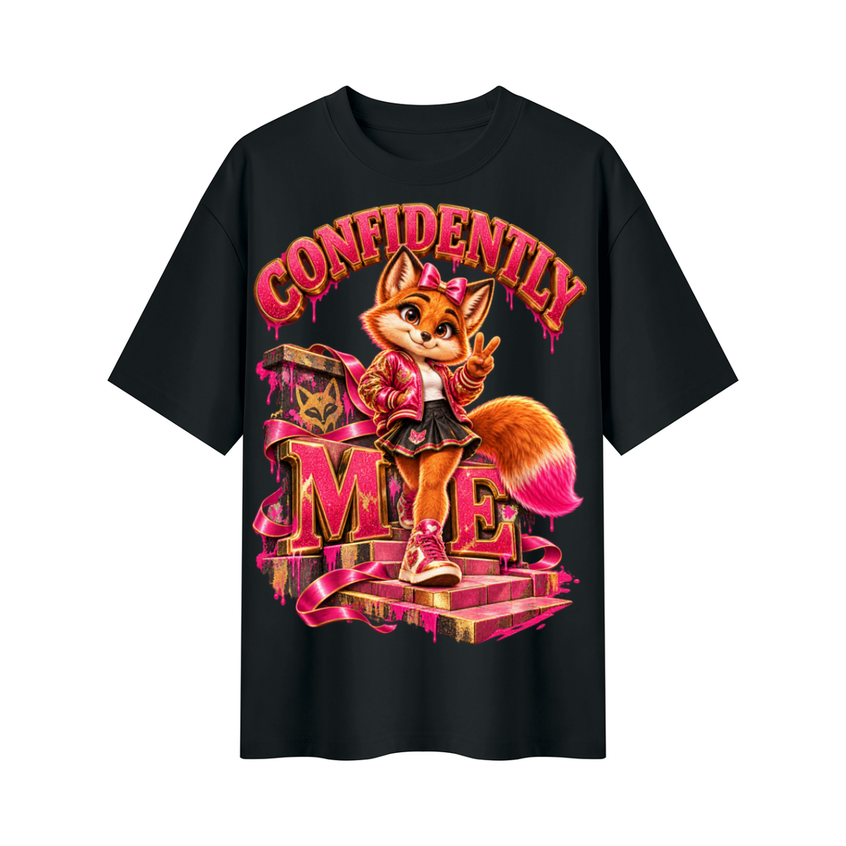 Lil Fantasy Legends™ Confidently Me Oversized Graphic T-Shirt - Unisex
