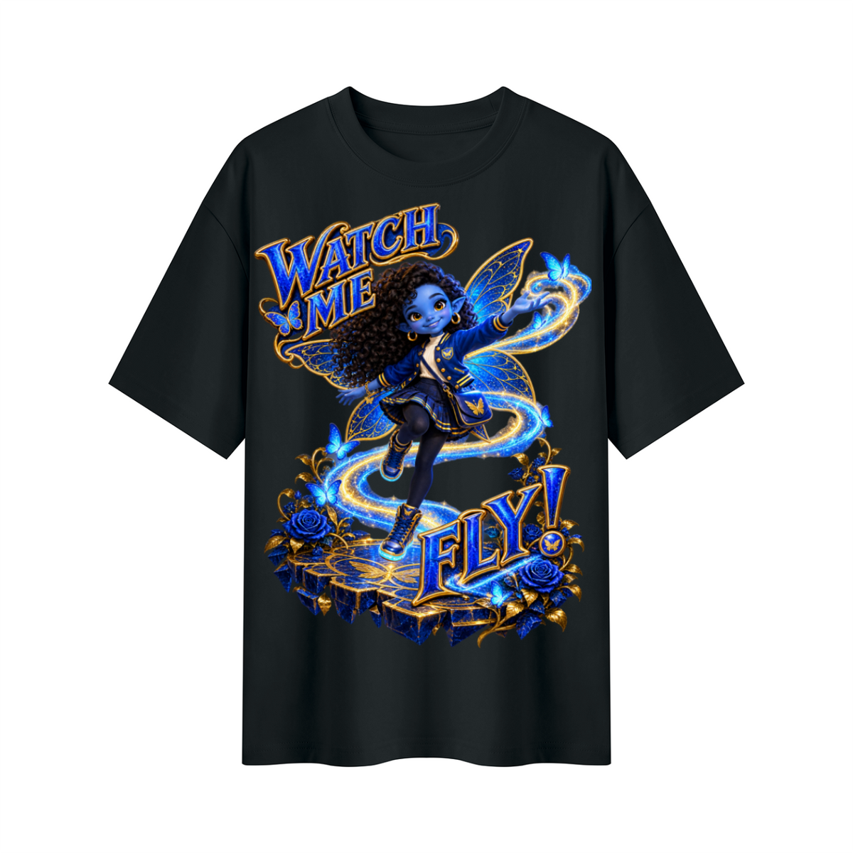 Lil Fantasy Legends™ Watch Me Fly! Oversized Graphic T-Shirt - Unisex
