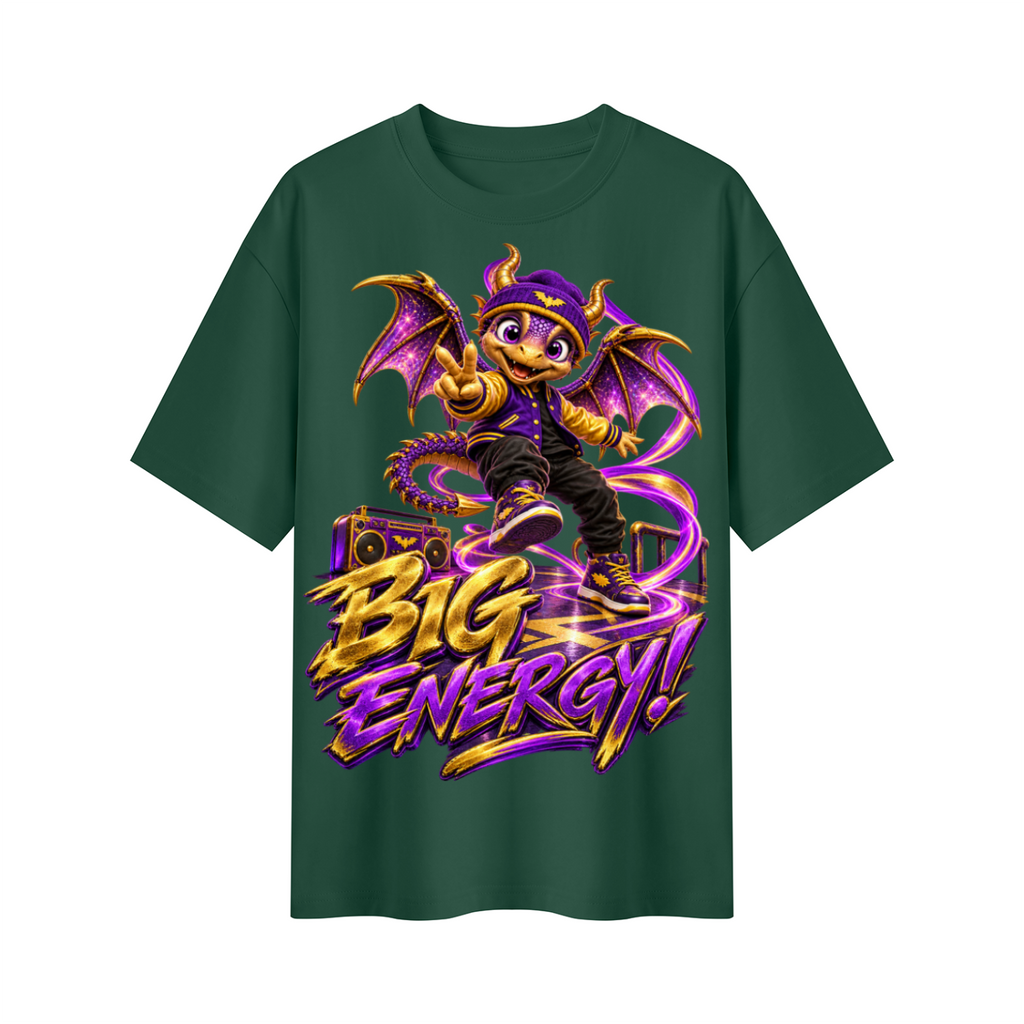 Lil Fantasy Legends™ Big Energy! Oversized Graphic T-Shirt - Unisex