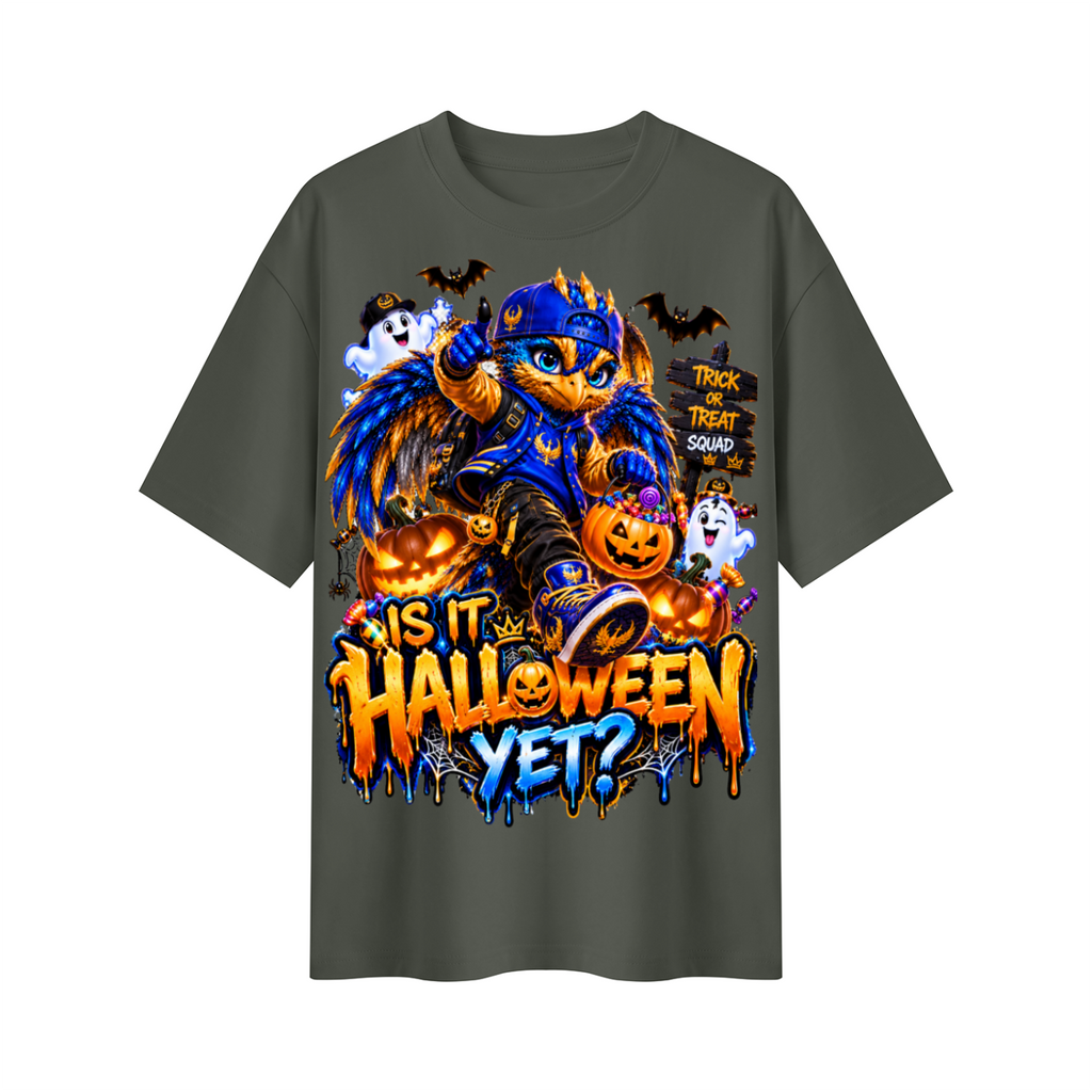 Halloween Baby Phoenix Oversized Graphic T-Shirt - Is It Halloween Yet? - Unisex